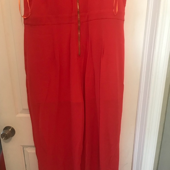 🌺Host Pick🌺Orange Plus Size Jumpsuit Sz. 1 2 3XL - Picture 5 of 6